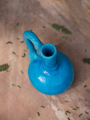 Delhi Blue Art Pottery Curio /Pitcher Vase