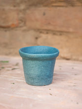 Load image into Gallery viewer, Delhi Blue Art Pottery Curio / Round Plant Holder