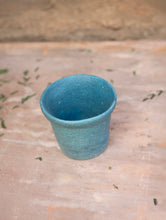 Load image into Gallery viewer, Delhi Blue Art Pottery Curio / Round Plant Holder