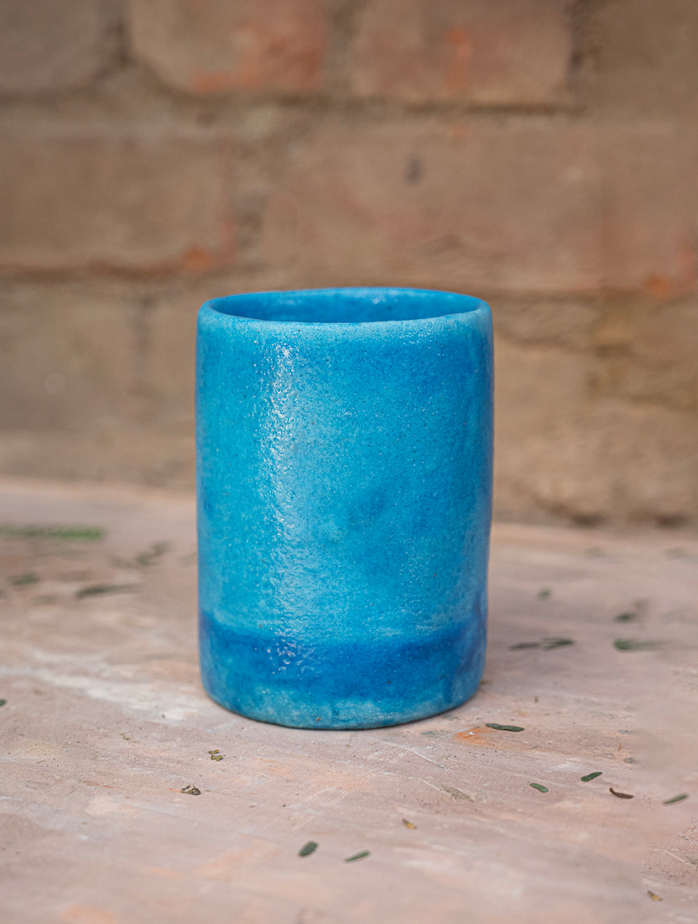 Load image into Gallery viewer, Delhi Blue Art Pottery Curio / Stationery Holder