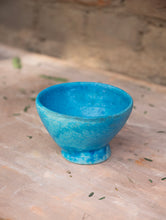 Load image into Gallery viewer, Delhi Blue Art Pottery Curio / Utility Bowl, Plant Holder