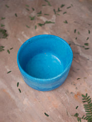 Delhi Blue Art Pottery Curio / Utility Bowl, Planter