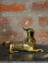 Load image into Gallery viewer, Dhokra Craft Curio - Ornamental Nandi