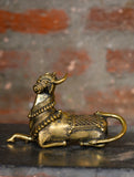 Dhokra Craft Curio - Ornamental Nandi
