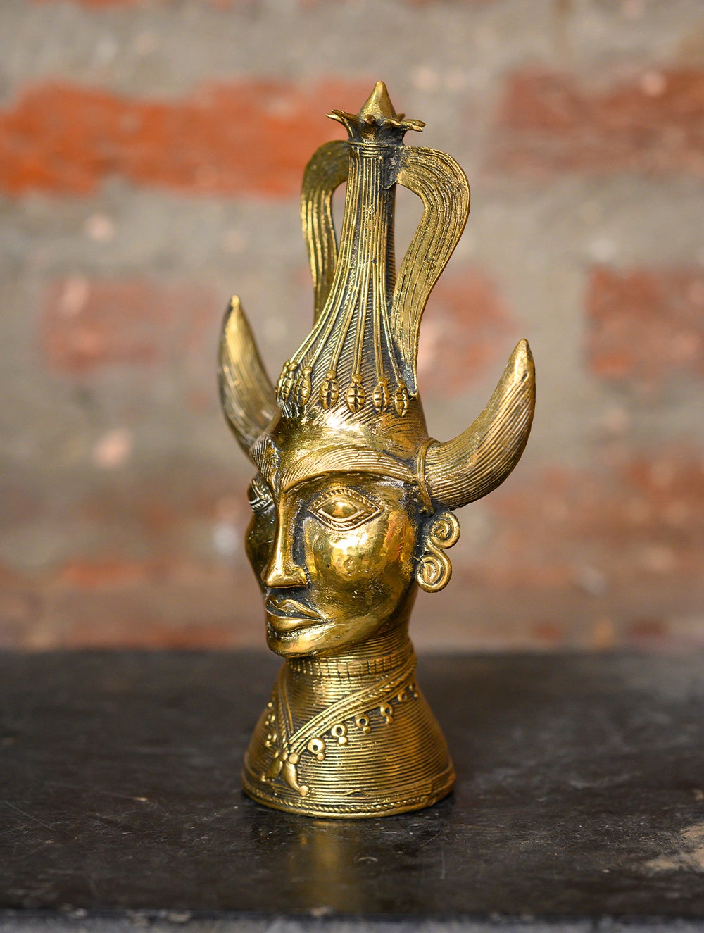 Dhokra Craft Curio - Tribal Chieftain