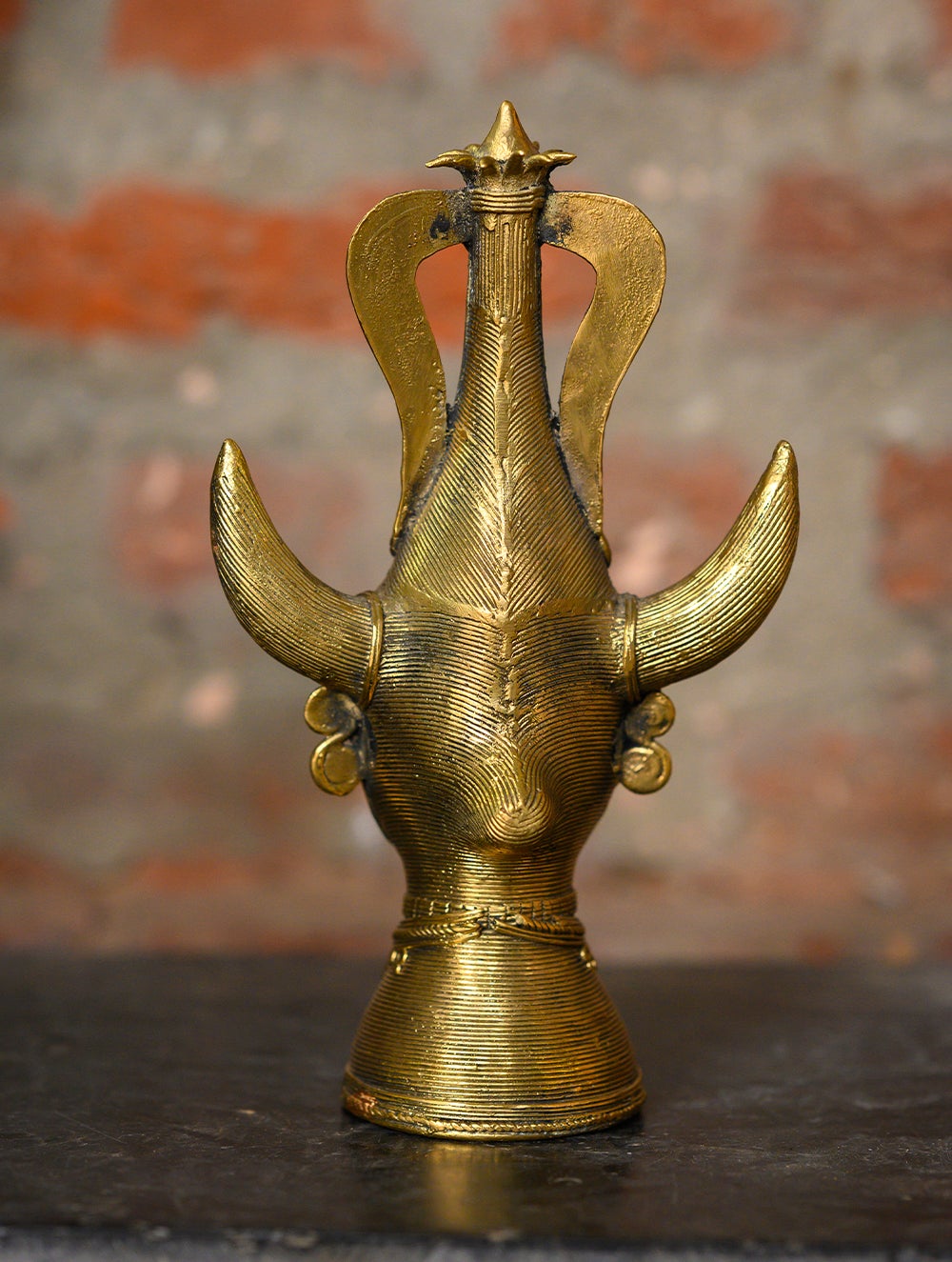 Dhokra Craft Curio - Tribal Chieftain