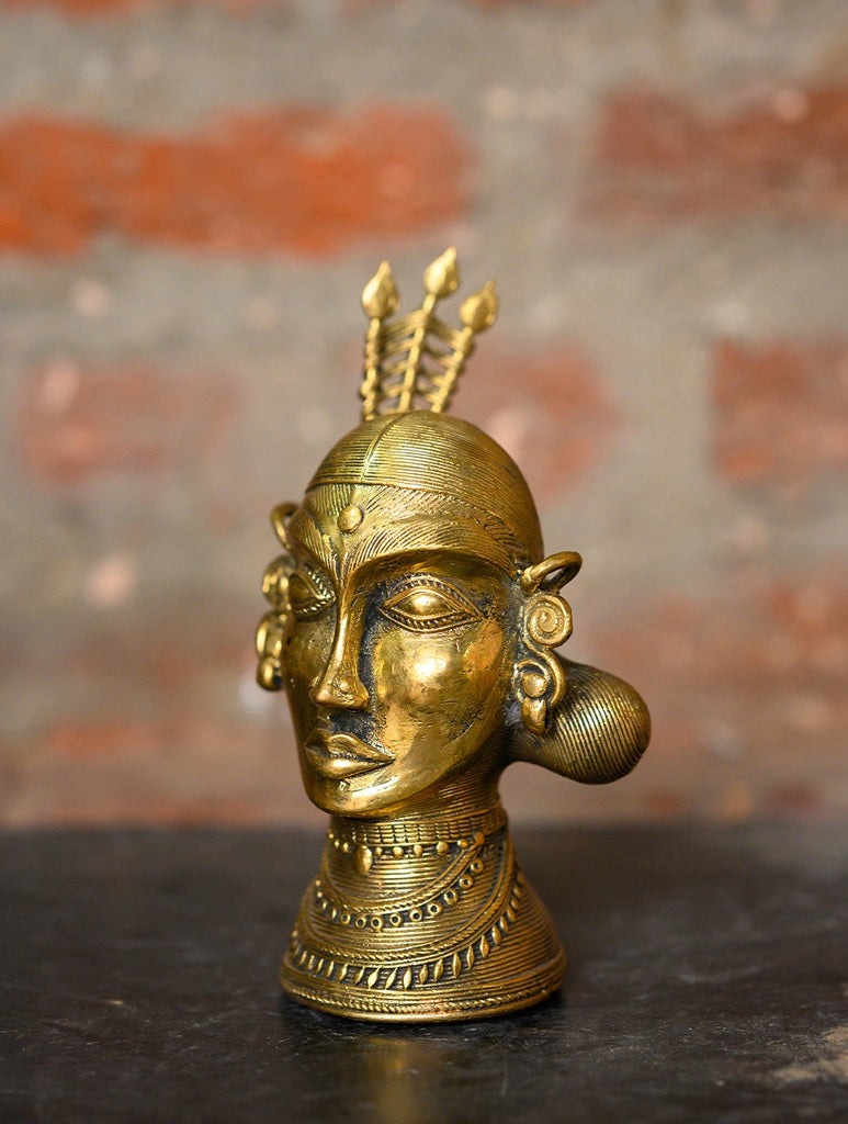 Dhokra Craft Curio - Tribal Queen