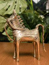 Dhokra Craft Curio (Large) - Horse - The India Craft House