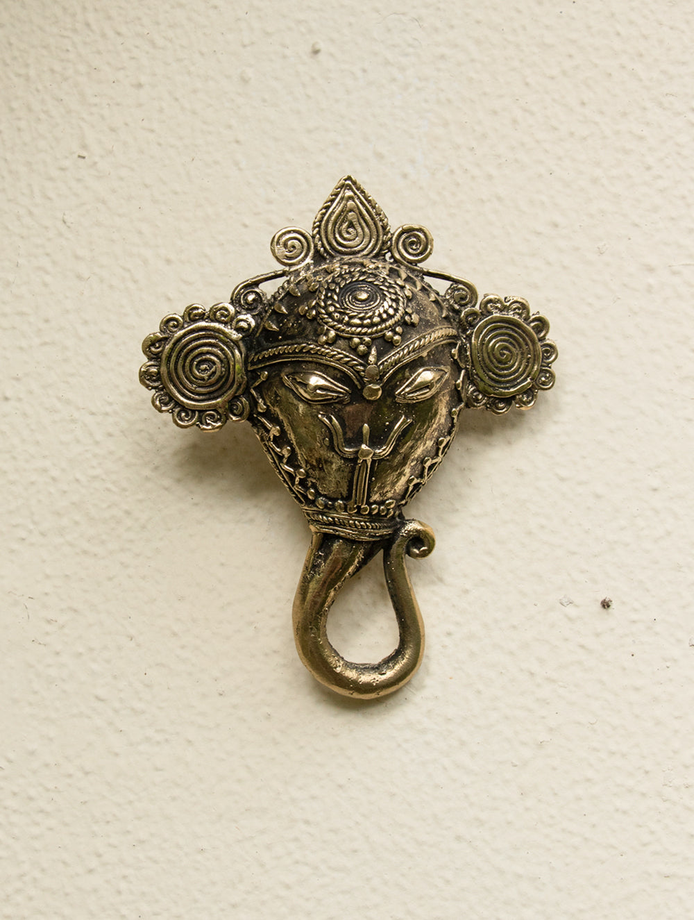 Dhokra Craft Door Décor Artifact - Ganesha - The India Craft House