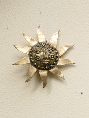 Dhokra Craft Door Décor Artifact - Sun - The India Craft House