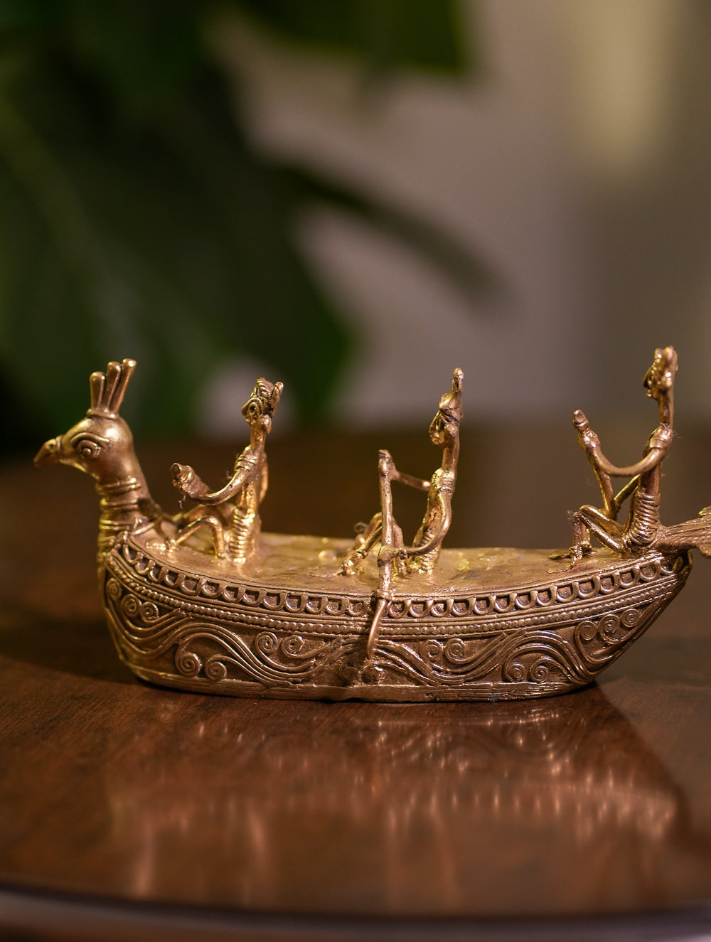 Load image into Gallery viewer, Dhokra Craft Curio - Boat