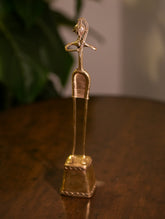 Dhokra Craft Curio - Rural Couple (Set of 2), Tall