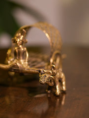 Dhokra Craft Curio - The Bullock Cart