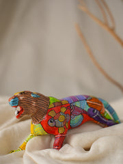 Exclusive Gond Art Tiger Curio - Forest Wanderer
