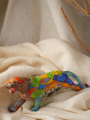 Exclusive Gond Art Tiger Curio - Forest Wanderer