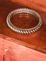 Exclusive Pure Silver Traditional Maharashtrian Kangans - Gahu Tode