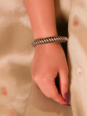 Exclusive Pure Silver Traditional Maharashtrian Kangans - Gahu Tode