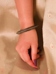 Exclusive Pure Silver Traditional Maharashtrian Kangans - Koyari Tode