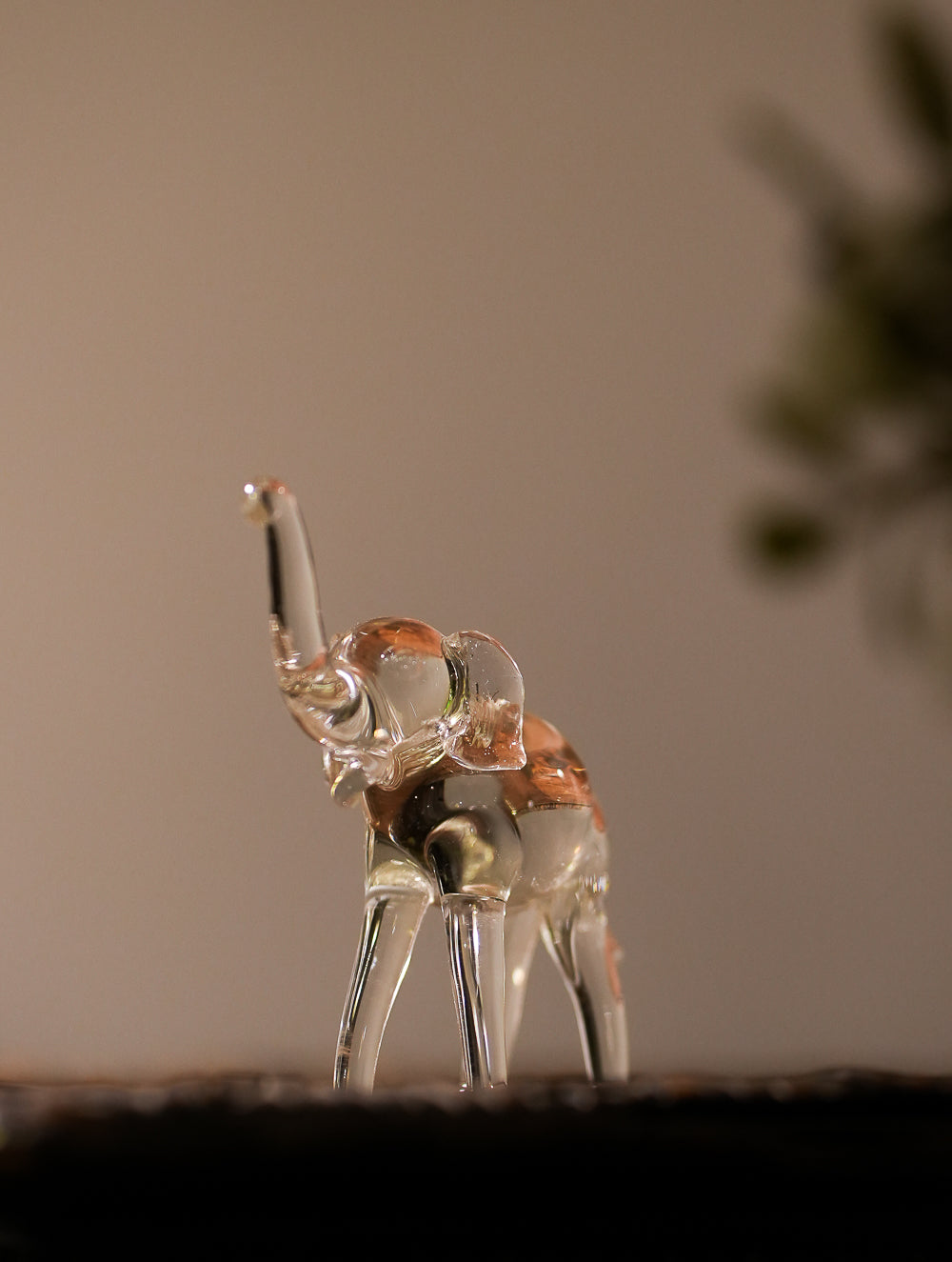 Fine Glass Curio - Elephant