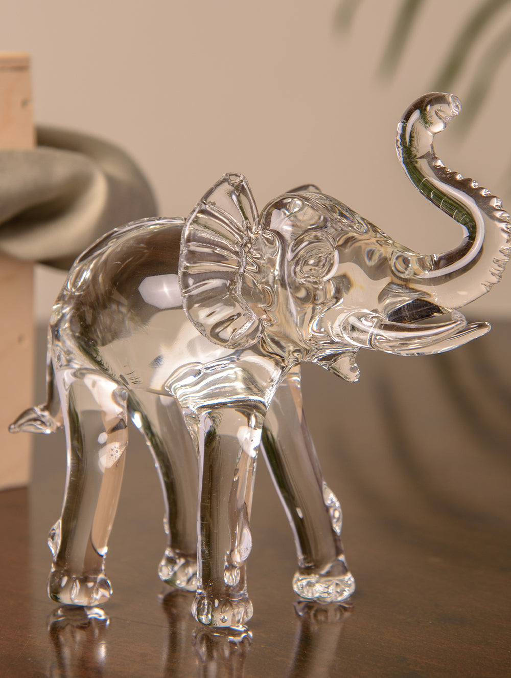 Fine Glass Curio - Elephant