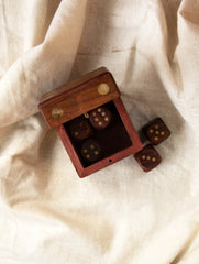 Handcrafted Wooden Dice-In Dice Game