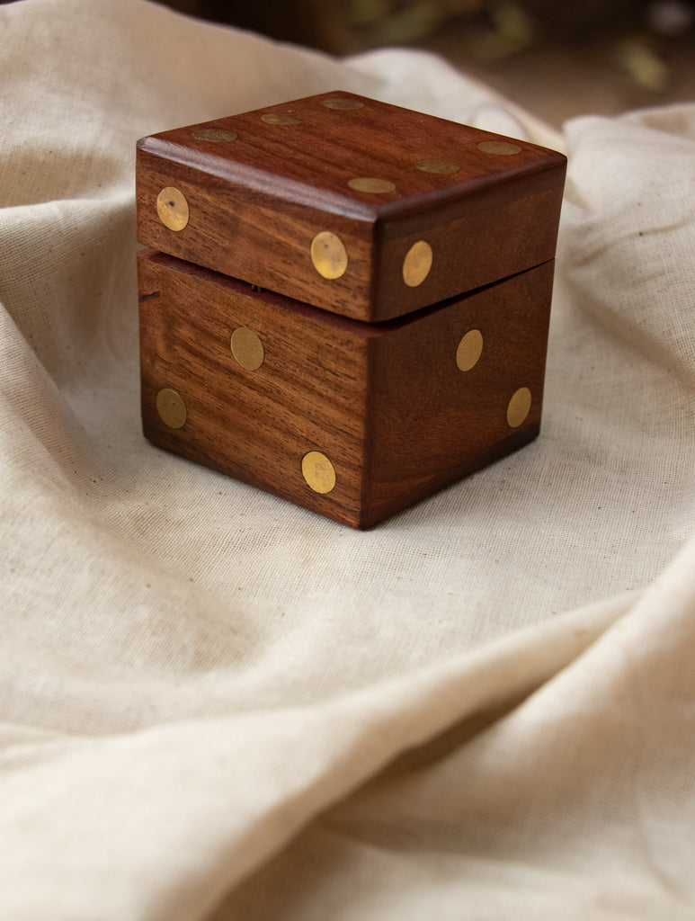 Handcrafted Wooden Dice-In Dice Game 