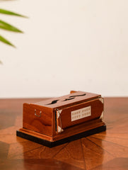 Handcrafted Wooden Miniature Musical Instrument - Harmonium