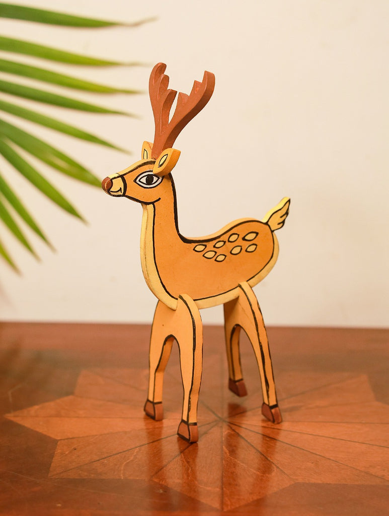Handcrafted Wooden Toy - Deer