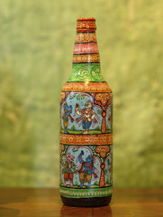 Handpainted Pattachitra Art Curio - Krishna