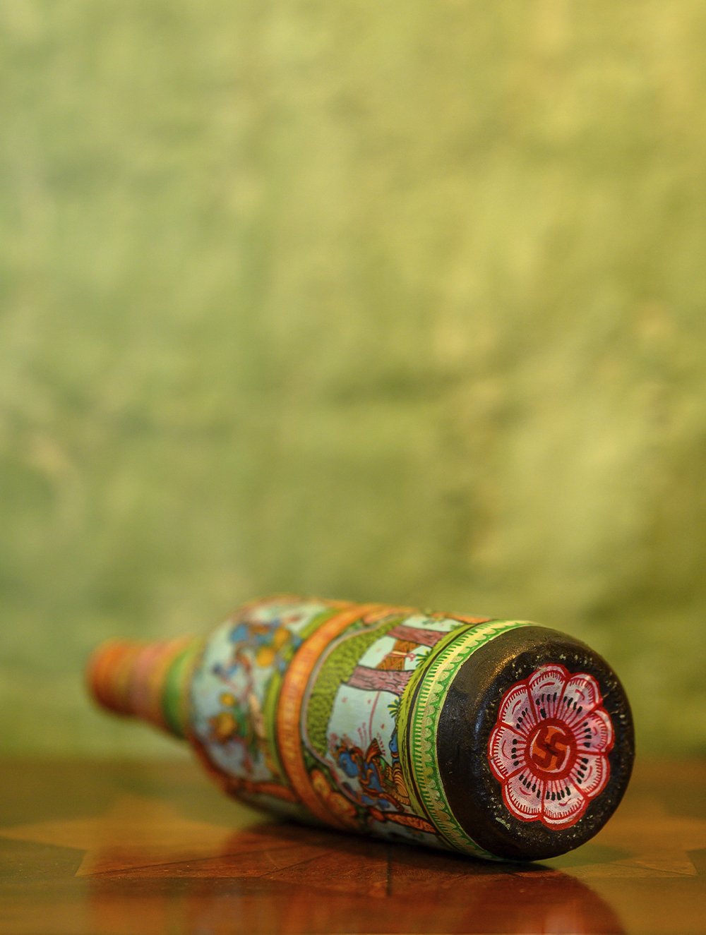 Handpainted Pattachitra Art Curio - Krishna