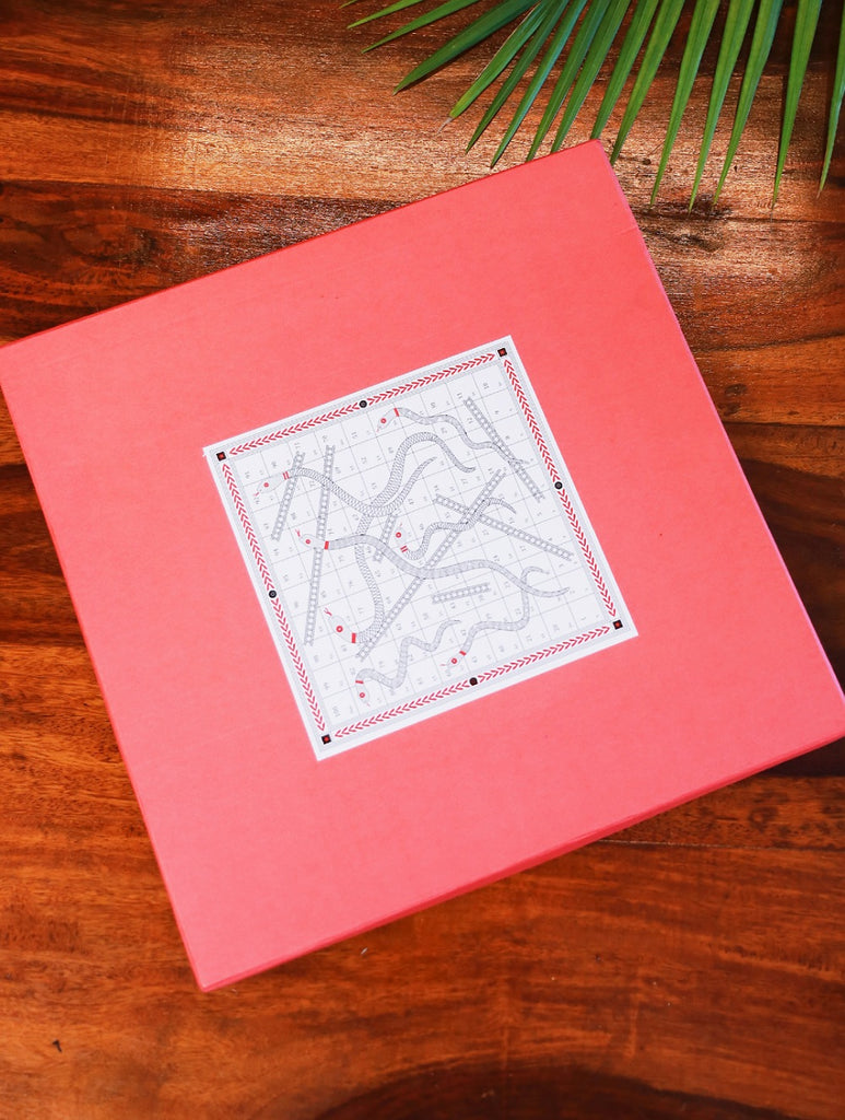 Handcrafted Snakes & Ladders Board Game