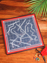 Load image into Gallery viewer, Handcrafted Snakes &amp; Ladders Board Game