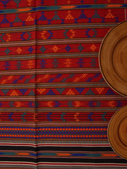 Kashida Pattu Woven Table Runner - Large