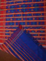 Kashida Pattu Woven Table Runner - Large