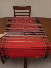 Kashida Pattu Woven Table Runner - Large