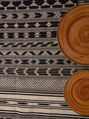 Kashida Pattu Woven Table Runner - Large