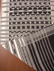 Kashida Pattu Woven Table Runner - Large