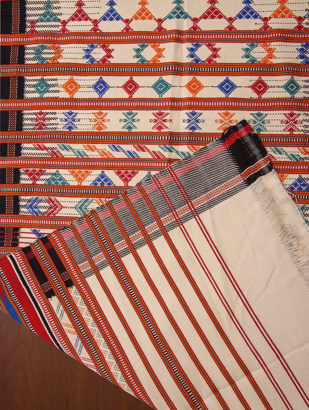 Kashida Pattu Woven Table Runner