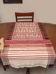 Kashida Pattu Woven Table Runner