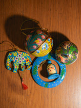 Load image into Gallery viewer, Kashmiri Art Xmas Decorations - Assorted (Set of 4)