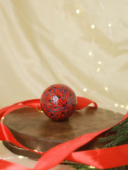 Kashmiri Art Xmas Decorations - Set of 3 Baubles