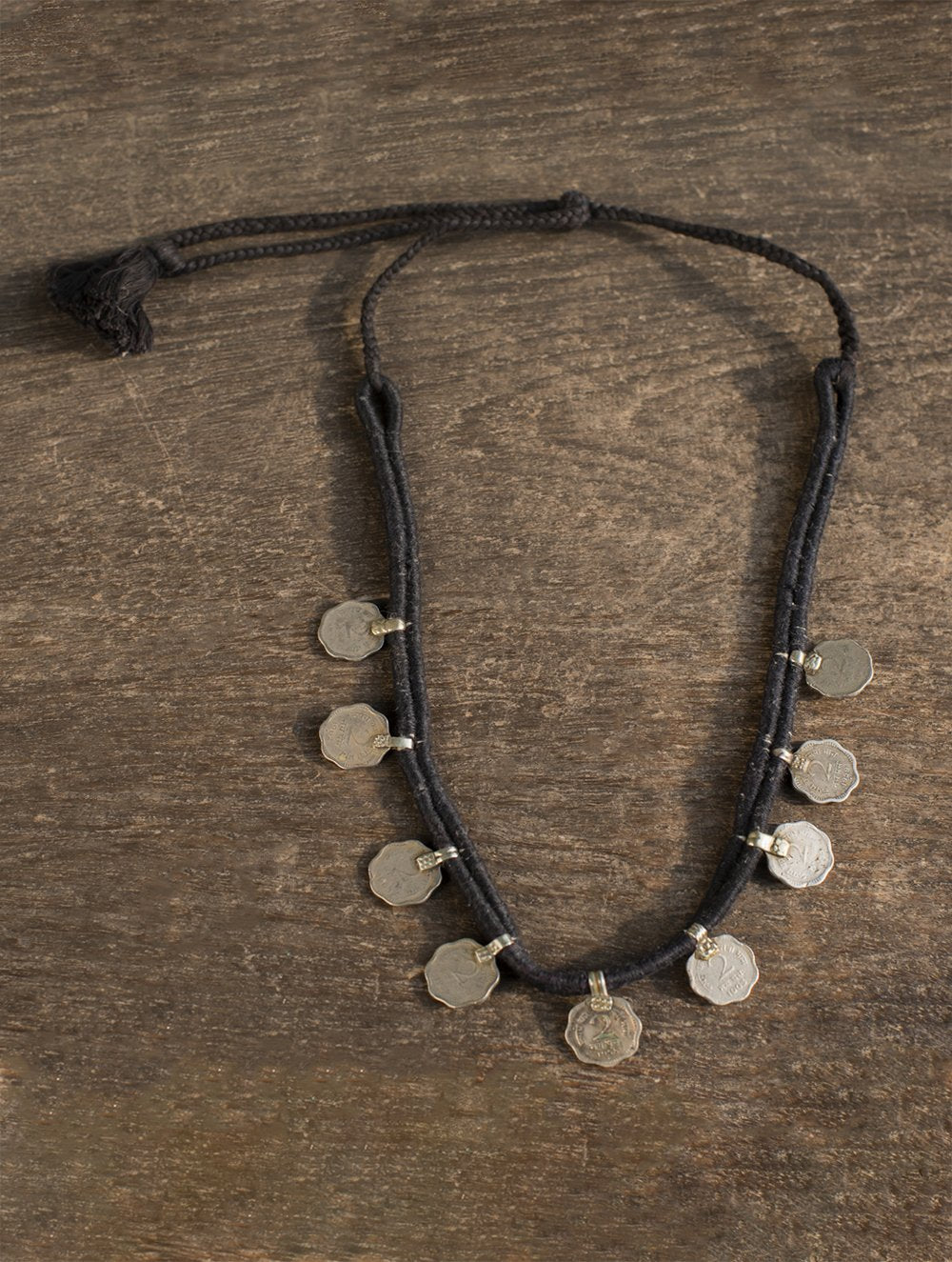 Lambani Tribal Neckpiece - 2 Paise Coins