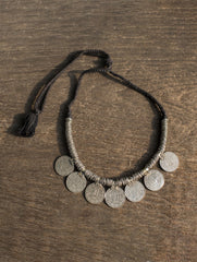 Lambani Tribal Neckpiece - 50 Paise Coins