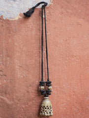 Lambani Tribal Neckpiece - Black Topli