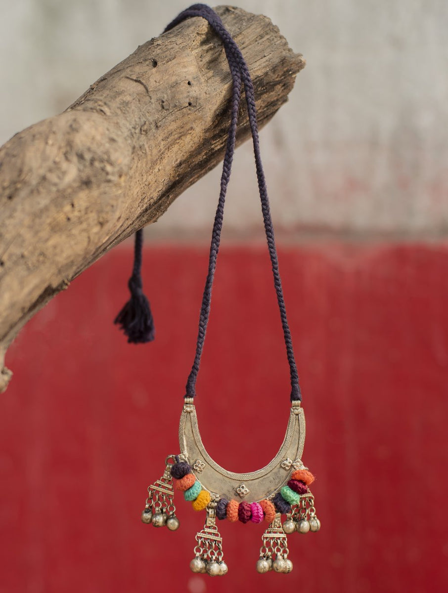 Green - Lambani Tribal Handmade Necklace