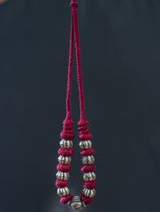 Lambani Tribal Neckpiece - Kona (Maroon)