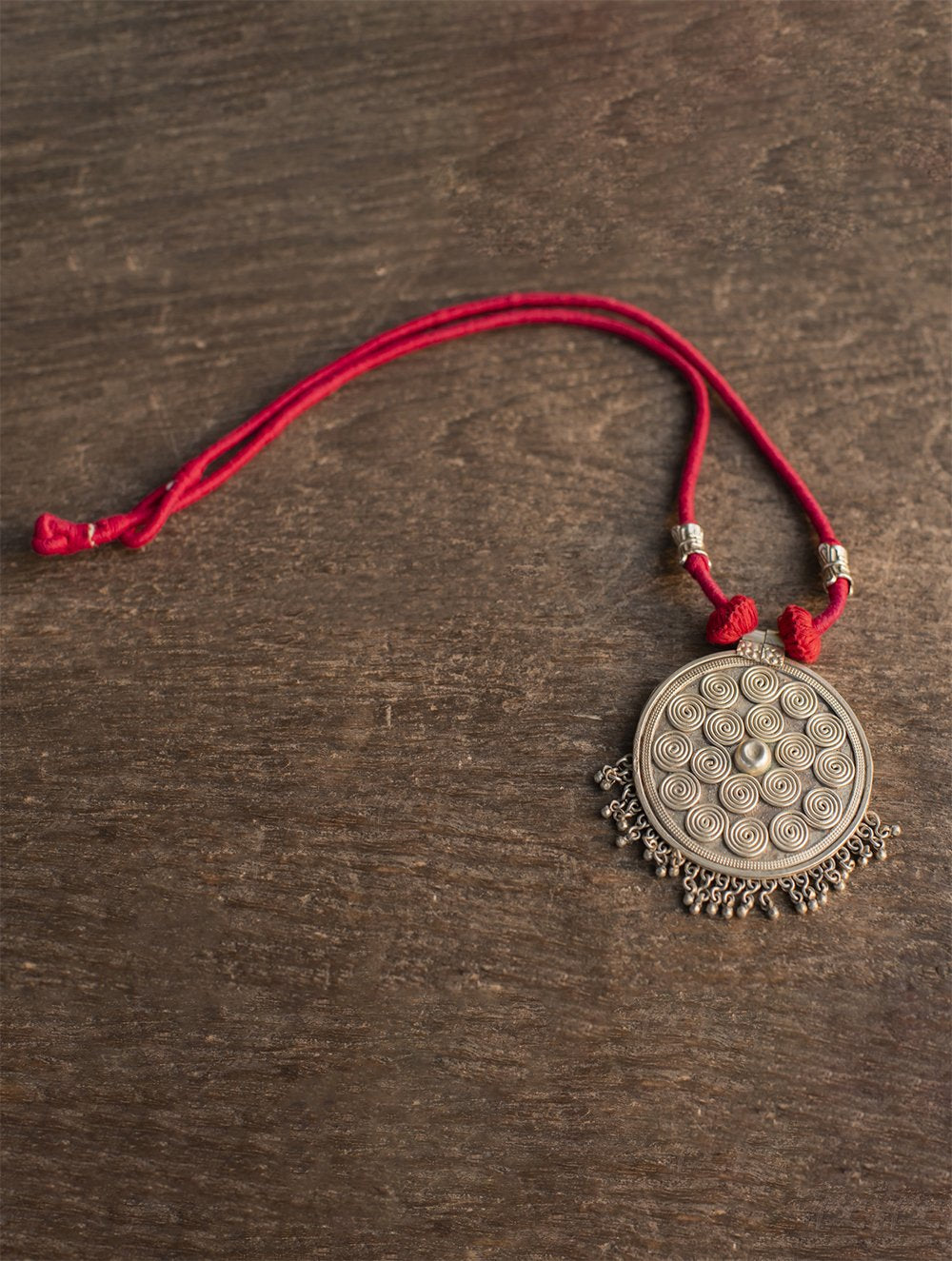 Lambani Tribal Neckpiece - Putla (Red)