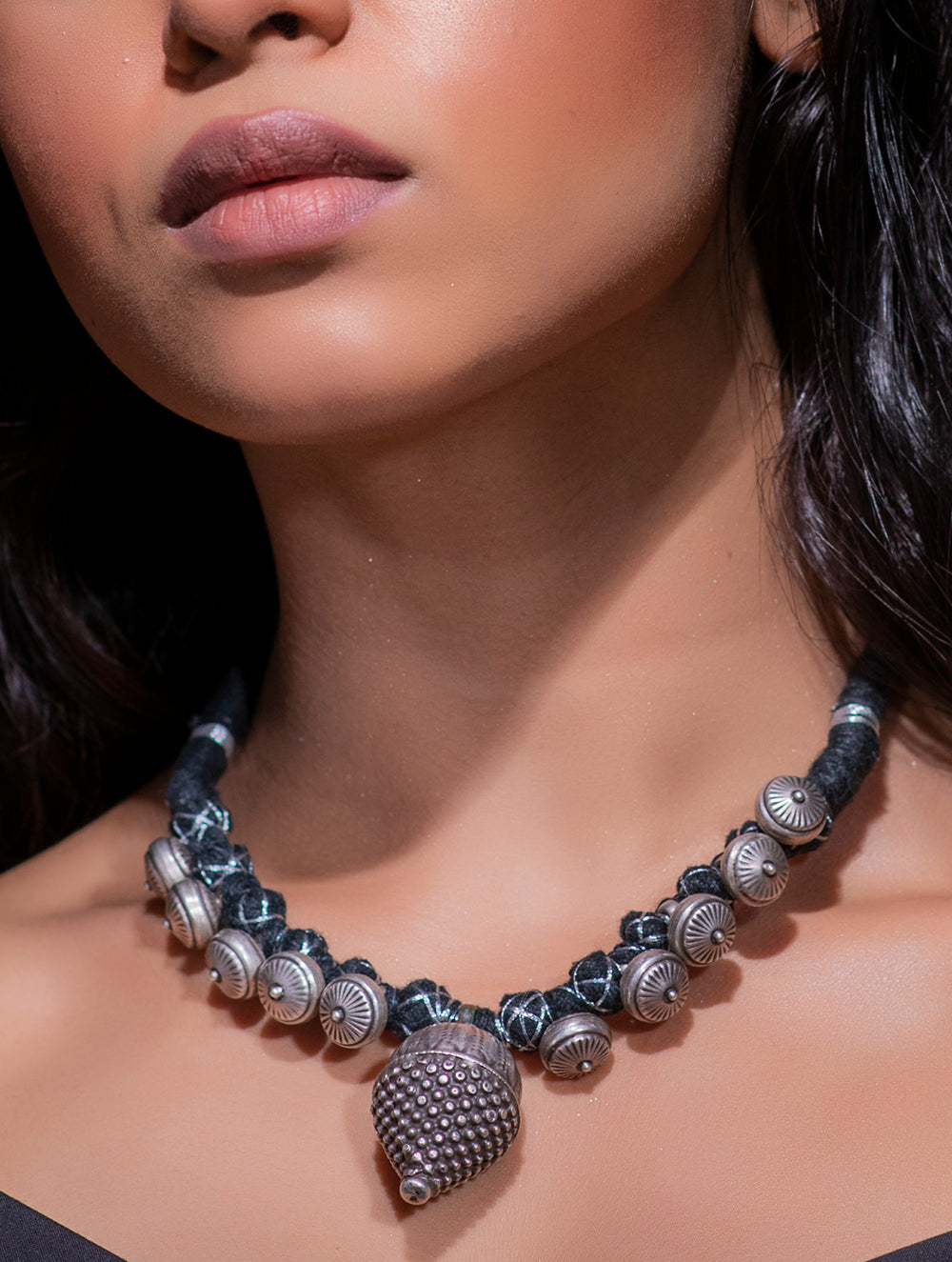 Lambani Tribal Neckpiece - Ornate Pendant