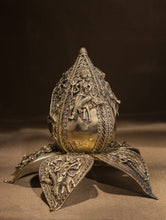 Load image into Gallery viewer, Large Dhokra Craft Curio - Navdurga Kalash