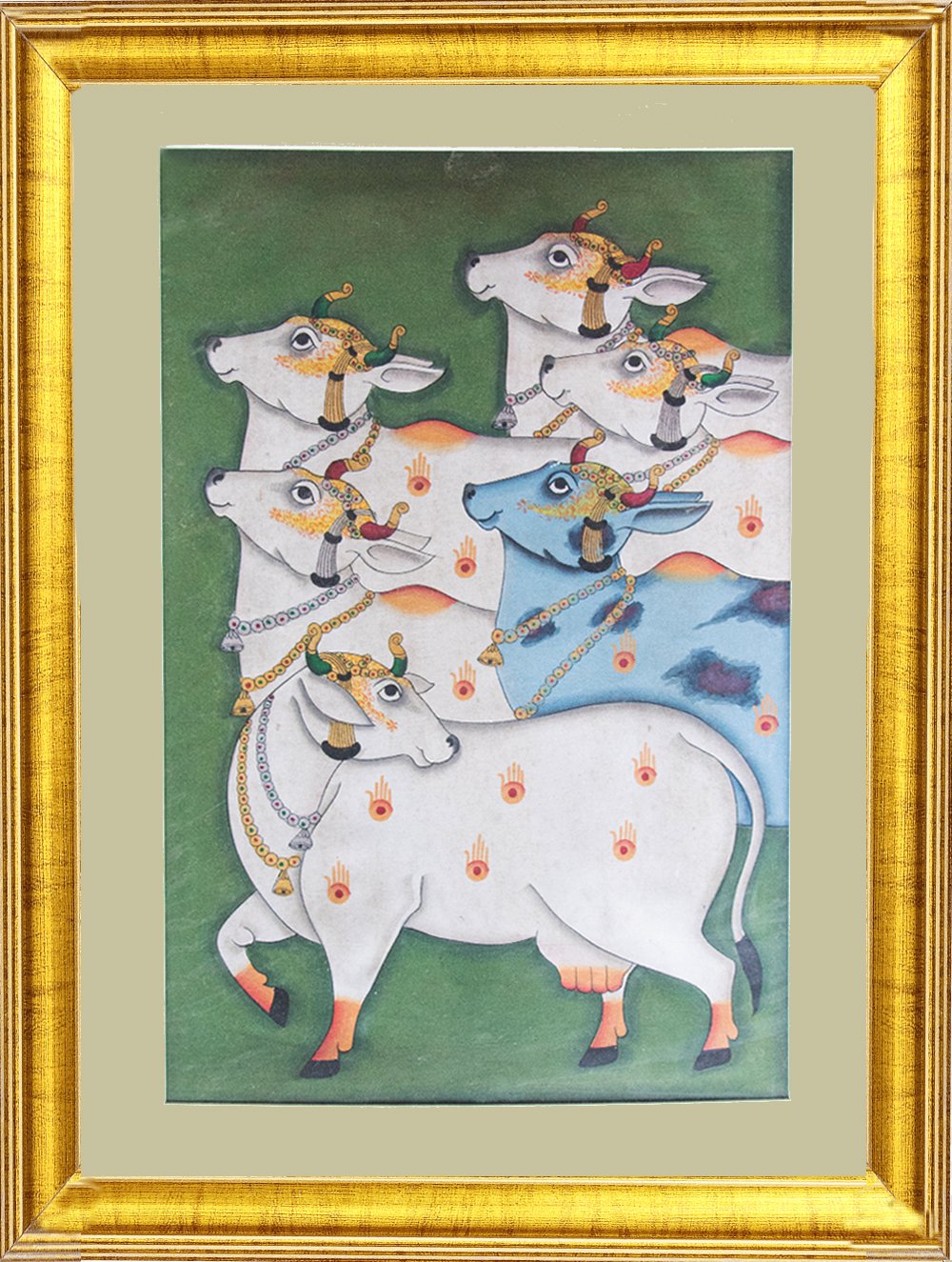 Large Pichwai Painting ❃ Srinathji as a Cow